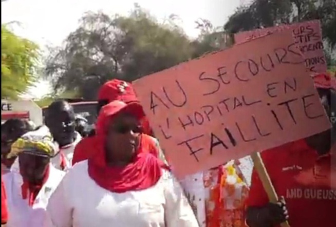 Marche pacifique à l'hôpital de Richard-Toll: Le personnel réclame plusieurs mois d'arriérés de salaires