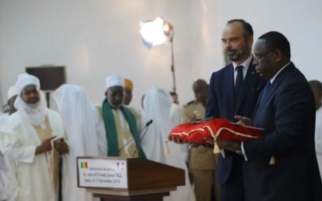Vidéo : Revivez les moments forts de la restitution du sabre d’El Hadj Oumar Foutiyou Tall