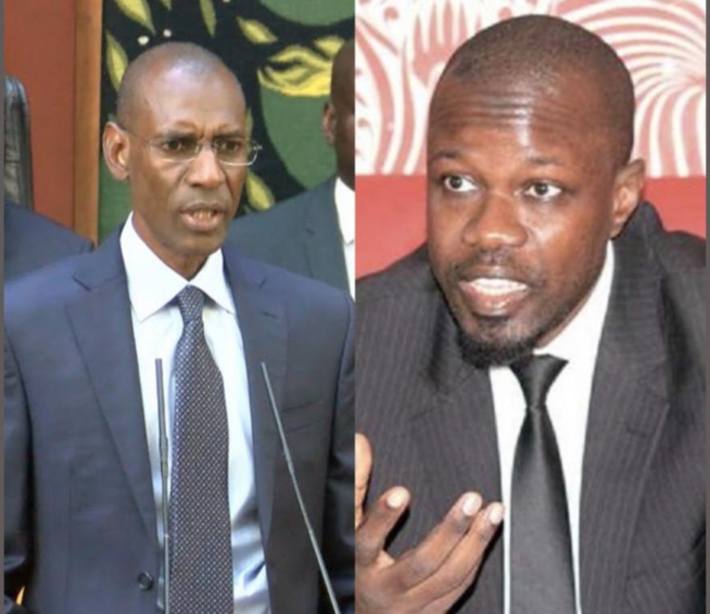 Ousmane Sonko tire sur Abdoulaye Daouda Diallo Ousmane Sonko tire sur Abdoulaye Daouda Diallo