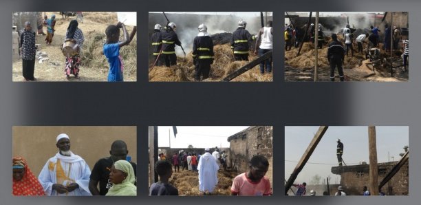 Kaolack : Incendie chez Imam Alioune Ndao Kaolack : Incendie chez Imam Alioune Ndao