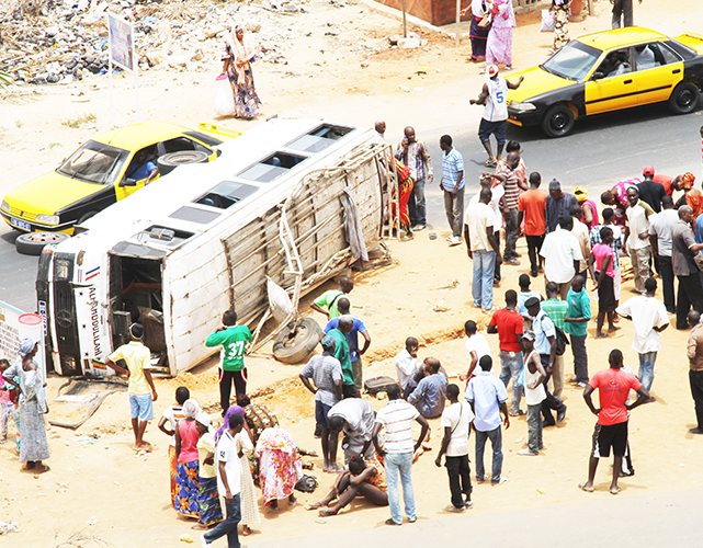Matam : 15 blessés dans un accident de la circulation Matam : 15 blessés dans un accident de la circulation