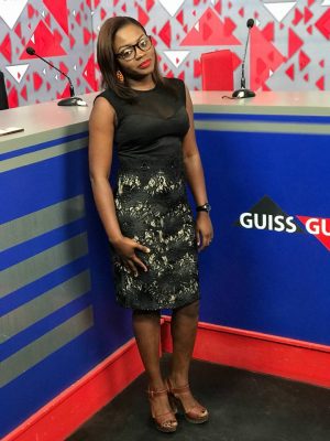 Safia Diatta, l’animatrice de Sen Tv toujours bien habillée