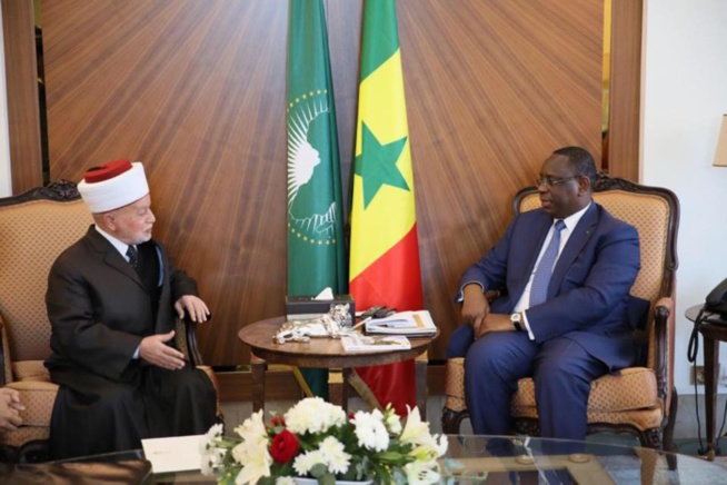 Sénégal- Palestine: le grand Mufti général de Jérusalem reçu par Macky Sall