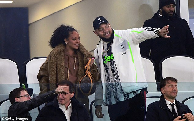 Ligue des champions: Juventus Vs l’Atletico, Rihanna a surpris les supporters en assistant au match sans maquillage