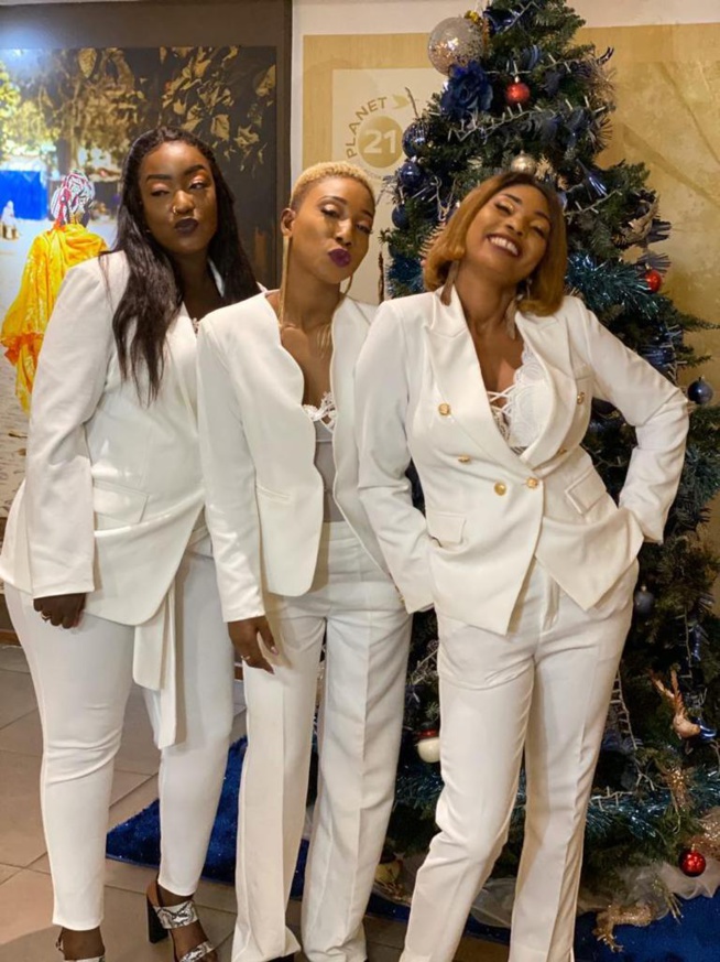 Khadija, Maria et Ndeffa du groupe Safari au top de leur forme