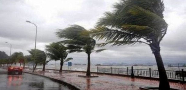 Alerte : Avis de vent fort sur l’axe Dakar-petite côte