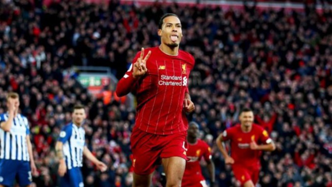 Van Dijk a t-il devancé Sadio Mané en claquant un doublé cet après midi.Regardez les 2 buts !