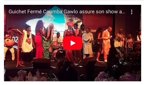 VIDÉO A guichet fermé, la Diva Coumba Gawlo réussie l'exploit du gala dans le cadre de TERROU WAR TOUR au musé de la civilisation noire. VIDÉO A guichet fermé, la Diva Coumba Gawlo réussie l'exploit du gala dans le cadre de TERROU WAR TOUR au musé de la civilisation noire.