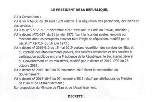 Urgent – Sde : Macky donne un ultimatum au personnel jusqu’au 31… Urgent – Sde : Macky donne un ultimatum au personnel jusqu’au 31…