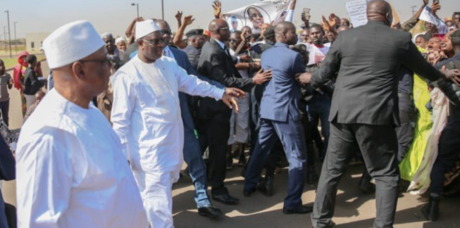 Photos : Les militants de l’APR à l’accueil du Président Macky Sall à Bamako