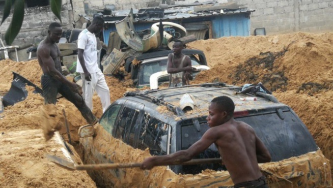Congo: Brazzaville défigurée par les éboulements et les ensablements Congo: Brazzaville défigurée par les éboulements et les ensablements