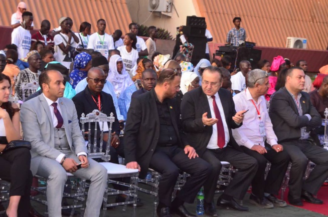 28eme FIDAK: En images la cérémonie d'ouverture avec le ministre de la culture, 6COM et SUBATEL innovent la communication et le marketing.