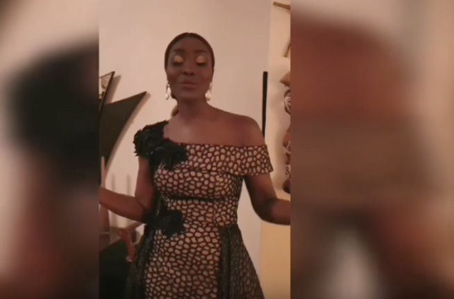 COUMBA GAWLO AU GALA DE L'ASECNA POUR LA CÉLÉBRATION DE LEUR 60 IÈME ANNIVERSAIRE
