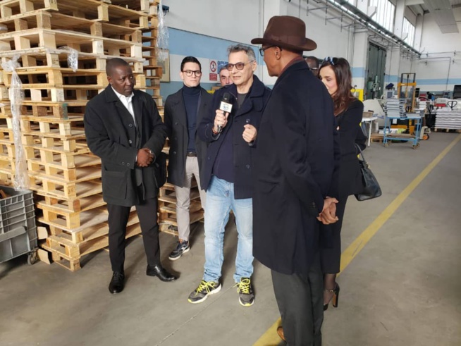 Abdoul Mbaye, ancien Premier ministre du Sénégal, économiste et consultant en stratégie industrielle et bancaire, invité par monsieur Casella a été reçu par l’organisation patronale des PME de Lombardie.