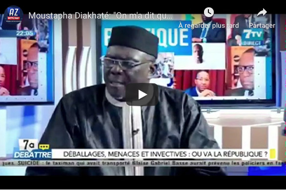 Moustapha Diakhaté: "Macky Sall aurait demandé à Mahmoud Saleh d'engager des jeunes pour m'insulter"