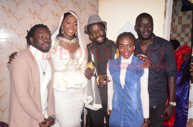 EXCLUSI: Les images du mariage de l'auteur de "NAMONALEN",Pendo Guissé allias Yama ex animatrice de la Sentv.