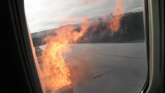 Ziguinchor: l'aile d'un avion de Transair prend feu, la compagnie s’explique