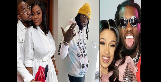Davido clashe le mari de Cardi B à cause de Chioma Davido clashe le mari de Cardi B à cause de Chioma