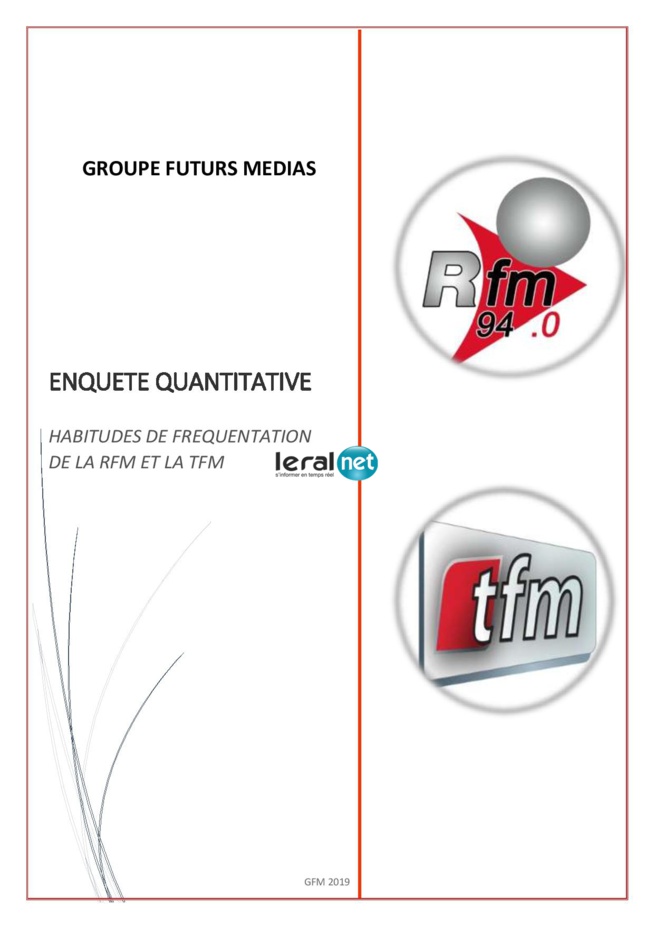 Proposition de contenus de qualité: Le Groupe Futurs Médias (GFM) cerne les habitudes de fréquentation de ses différents supports ( 1ère ) Proposition de contenus de qualité: Le Groupe Futurs Médias (GFM) cerne les habitudes de fréquentation de ses différents supports ( 1ère )