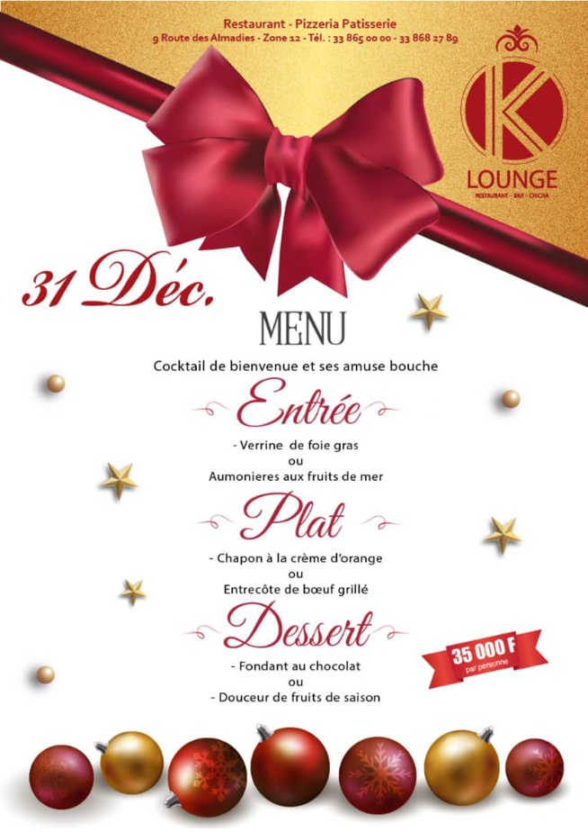 Spécial bal rétro à l'ancienne ce 28 décembre au K. LOUNGE à l'étage de chez Katia Almadie en face station shell Ngor Spécial bal rétro à l'ancienne ce 28 décembre au K. LOUNGE à l'étage de chez Katia Almadie en face station shell Ngor