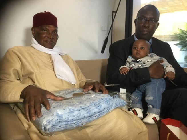 Jules Ndéné baptise son fils au nom d’Abdoulaye Wade Ndiaye Jules Ndéné baptise son fils au nom d’Abdoulaye Wade Ndiaye