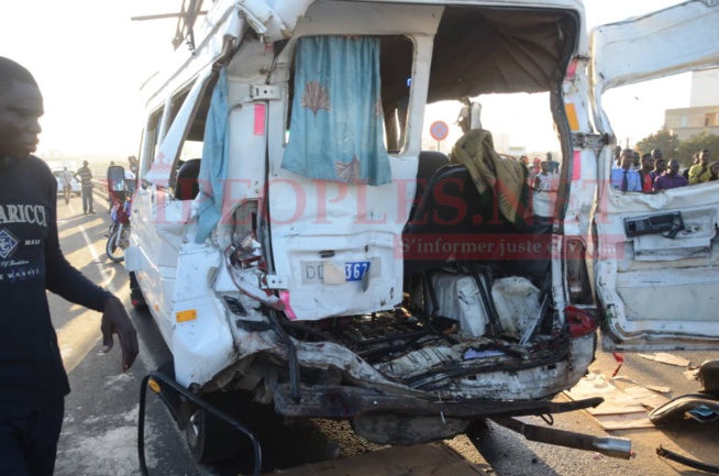 Les images de l'accident au Stade LSS qui a couté la vie à 3 personnes et 7 blessés graves ce jeudi