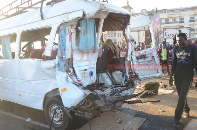 Les images de l'accident au Stade LSS qui a couté la vie à 3 personnes et 7 blessés graves ce jeudi