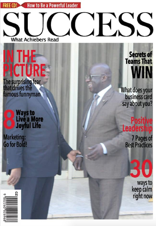 HOMME DE L'ANNÉE: MBAGNICK DIOP PRÉSIDENT DU MEDS : Portrait d'un leader HOMME DE L'ANNÉE: MBAGNICK DIOP PRÉSIDENT DU MEDS : Portrait d'un leader