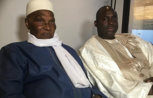 Visite de courtoisie: Abdoulaye Wade à reçu Serigne Djily Mbacké Fatah