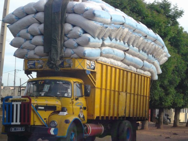 Touba: 15 camions remplis d’arachide arrêtés par le Service du Commerce Touba: 15 camions remplis d’arachide arrêtés par le Service du Commerce