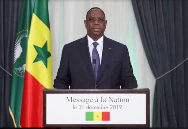 31 Décembre 2019: L’intégralité du Message à la Nation du Président Macky Sall à l'occasion du nouvel An