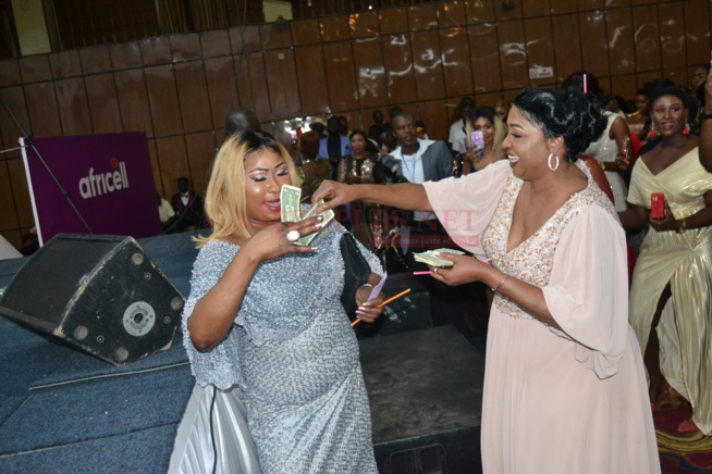 Les images de la soirée de gala de Viviane Chidid hot et sexy avec l'amicale des femmes de la diaspora Gambienne.