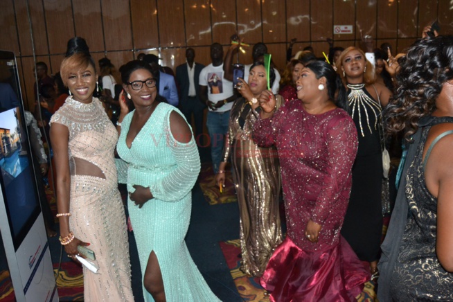 Les images de la soirée de gala de Viviane Chidid hot et sexy avec l'amicale des femmes de la diaspora Gambienne.