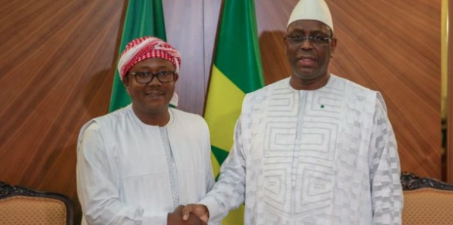 Le chef de l’Etat Macky Sall a reçu aujourd’hui Umaro Sissoco Embalo