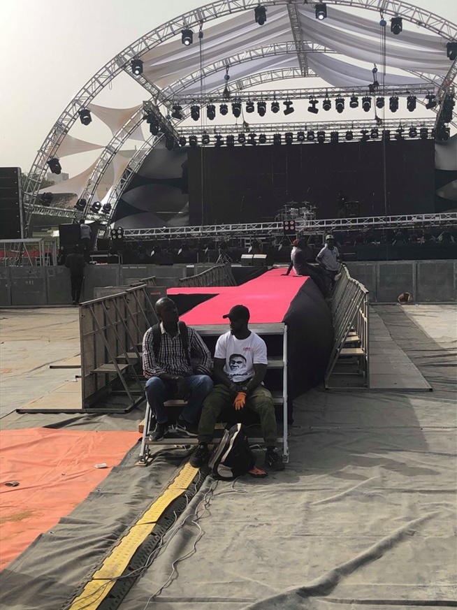 Tout est Prêt pour la soirée du roi du Mbalax Youssou Ndour au Cices