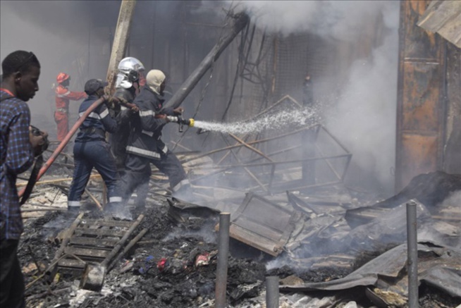 Incendie au marché Petersen : plus de peur que de mal