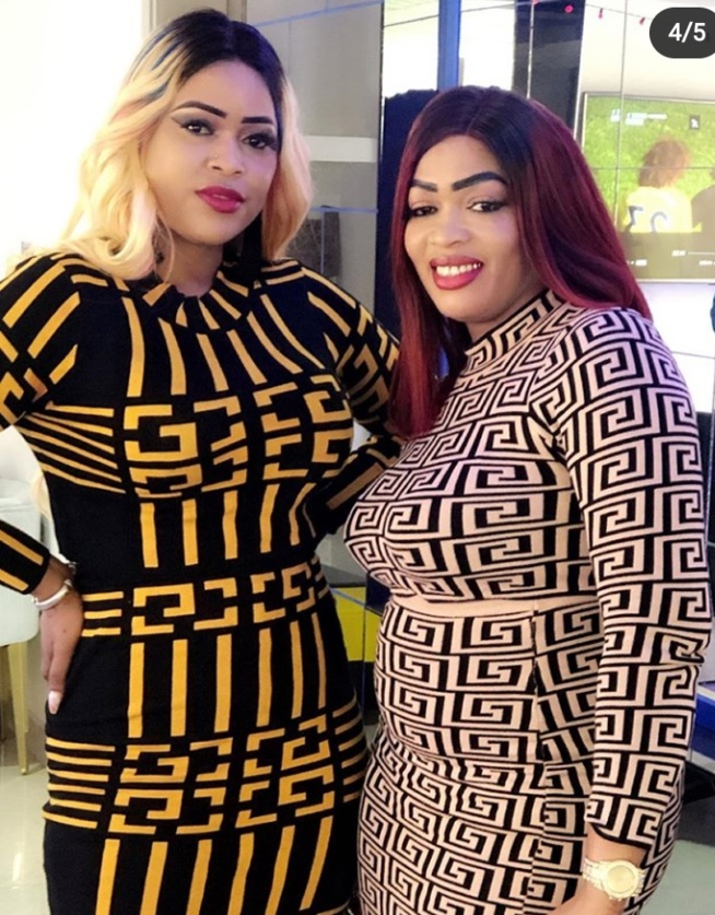 Belle complicité entre Guigui et Oumou Sow