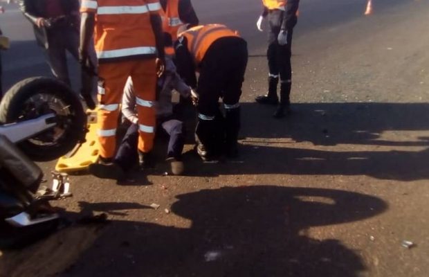 Thiaroye : Grave accident de moto sur l’autoroute à péage