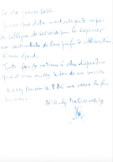 La réplique de la 2STV  au responsable technique El Hadj Malick Diop a démissionné de son propre gré. Pourquoi il en veut à Madame Ndiaye