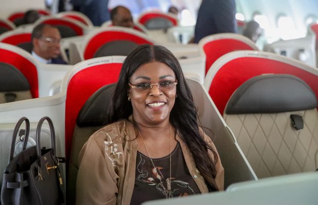 Air Sénégal: le Président Macky SALL et Marième Faye Sall à Londres