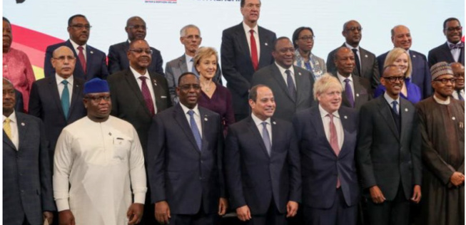Photos : Quelques images du Président Macky Sall au sommet Royaume-Unis/Afrique à Londres
