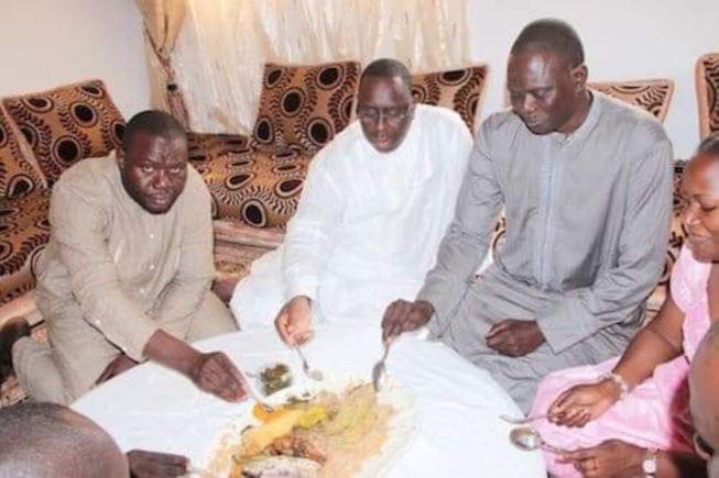 Souvenir: Moustapha Diakhaté et Macky SALL autour d’un bol en 2012