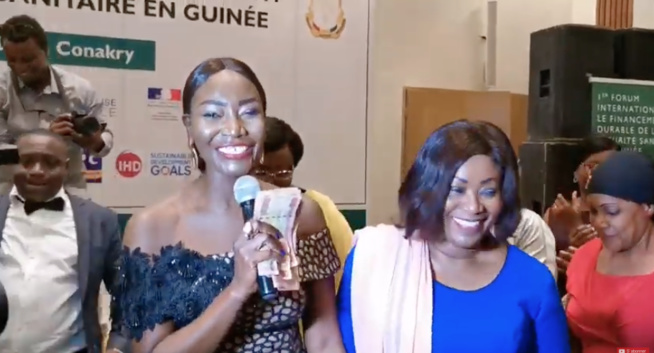 COUMBA GAWLO FAIT DANSER Diene Kaba CONDÉ 1ère Dame de Guinée Conackry.