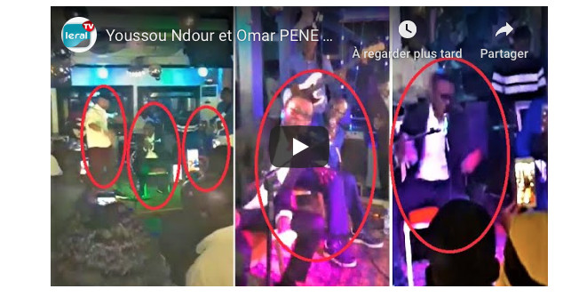 Youssou Ndour et Omar Pène mettent le feu à l'anniversaire "privé" de Dioufy à la Villa Krystal