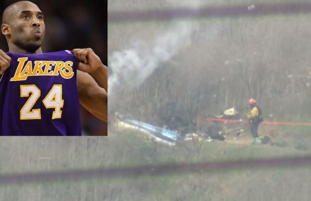 Décès de la star de la NBA Kobe Bryant, Les images de l’accident d’hélicoptère