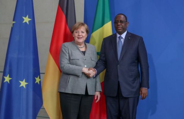 Photos : Entretien inédit entre le Président Macky Sall et la Chancelière allemande Angela Merkel