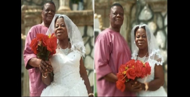Nigeria: Elle se marie pour la première fois à l’âge de 60 ans (photos)