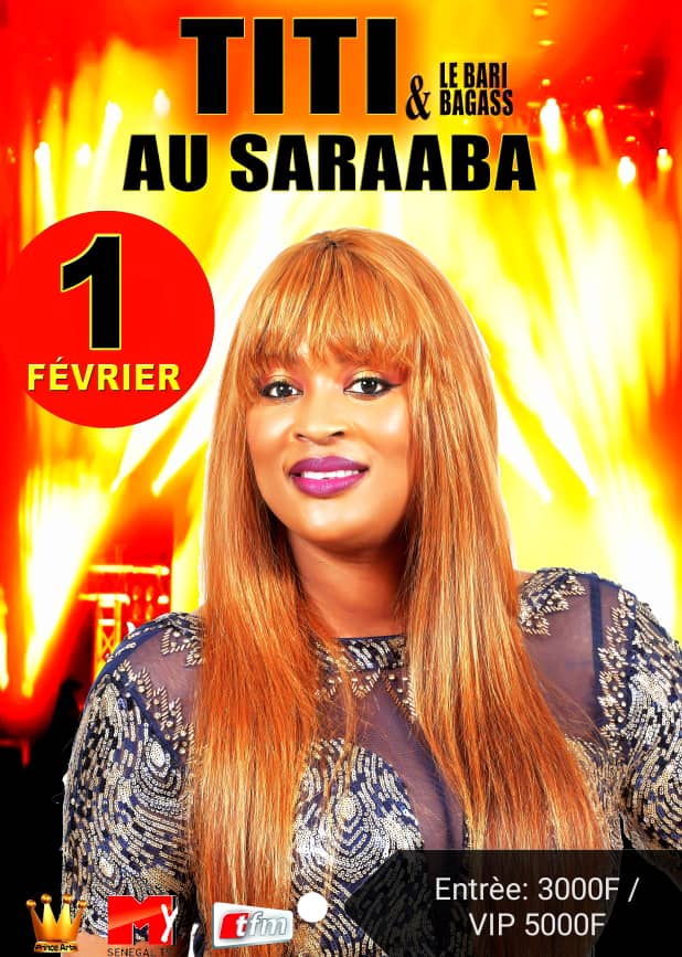 Après la gloire de la villa cristal, Titi la lionne vous donne rendez-vous ce samedi au Saraba Night.