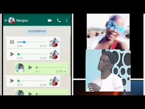 Vidéo : La Discussion Whatsapp entre Mame Matar Gueye et Rangou qui fait le buzz