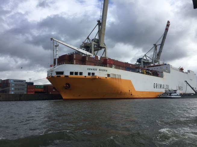 Voici "Grande Nigéria", le bateau qui transportait la tonne de drogue saisie au Port de Dakar Voici "Grande Nigéria", le bateau qui transportait la tonne de drogue saisie au Port de Dakar